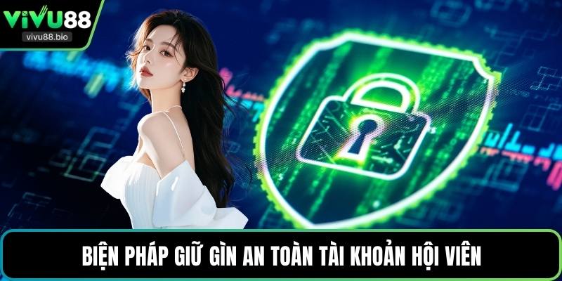 Biện pháp giữ gìn an toàn tài khoản hội viên