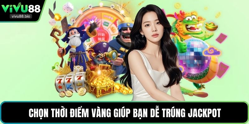 Chọn thời điểm vàng giúp bạn dễ trúng Jackpot