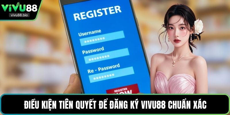 Điều kiện tiên quyết để đăng ký VIVU88 chuẩn xác