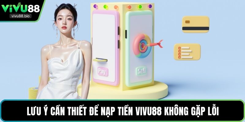 Lưu ý cần thiết để nạp tiền VIVU88 không gặp lỗi
